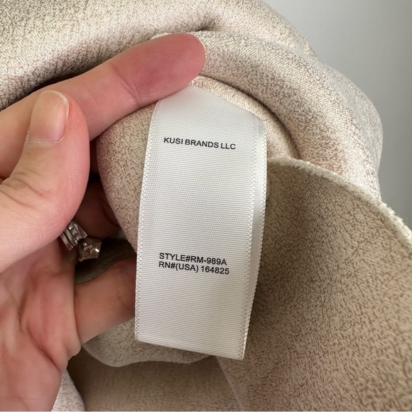 Rebecca Minkoff Harper Long Sherpa‎ Shacket Ivory Size L - Picture 9 of 9